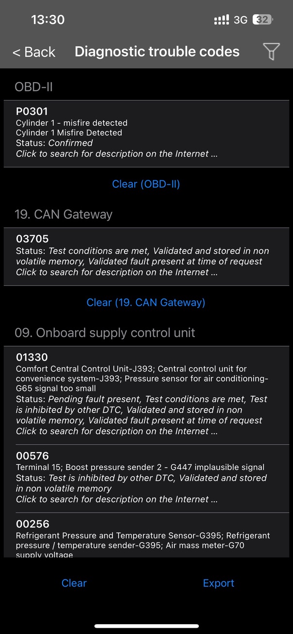 Коди помилок